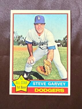 Steve Garvey #150 Topps,NL All-Star, 1976,  Los Angeles Dodgers, MT/NM.....